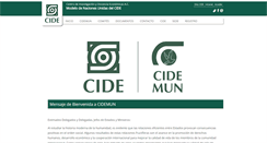 Desktop Screenshot of cidemun.cide.edu