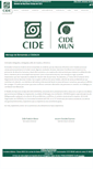 Mobile Screenshot of cidemun.cide.edu