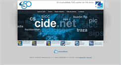 Desktop Screenshot of cide.net