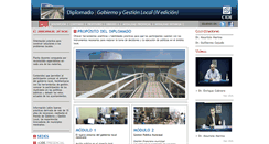 Desktop Screenshot of diplomadogobiernoygestionlocal.cide.edu