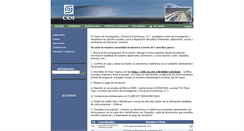 Desktop Screenshot of e-continua.cide.edu