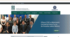 Desktop Screenshot of cide.edu