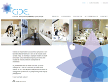 Tablet Screenshot of cide.nl